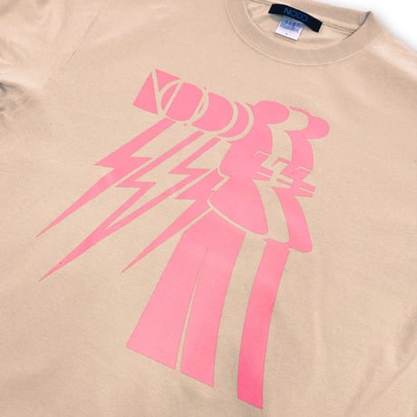 lINED UP MOAI【T-SHIRT SAND BEIGE】