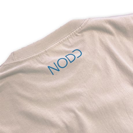 NODD NODD NODD【T-SHIRT SAND BEIGE】