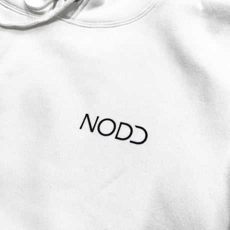 NODD GEOMETRY【PULL HOODIE WHITE】