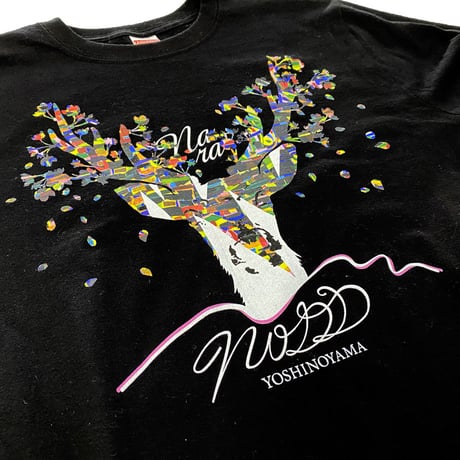 SAKURA Deer【T-SHIRT BLACK】
