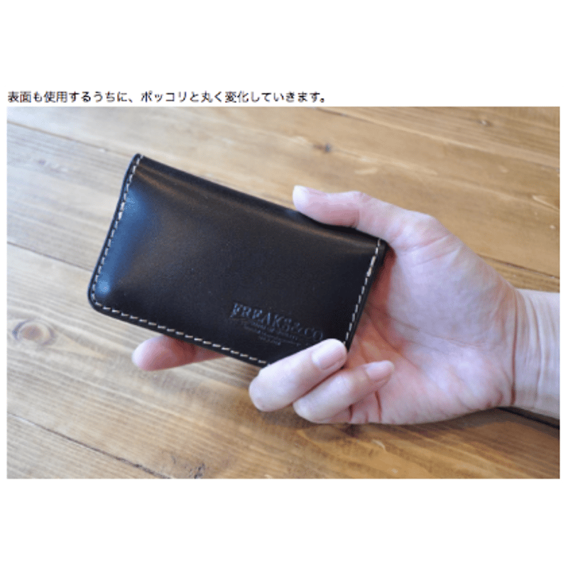 アリゲーター名刺入れ・スモーキーB ☆名刺入れ-2017-009 | FREAKS&CO.