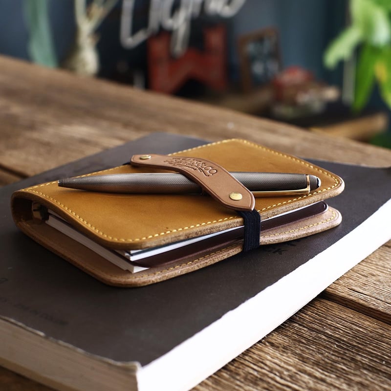 SB199 【受注制作】ミニ6サイズ M6 システム手帳 リング径11mm