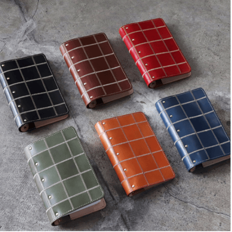 受注生産品★B6(バイブルサイズ)パッチワークシステム手帳-2022-131
