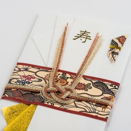 結房　紅型横・暖色