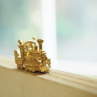 ぞうと豆汽車のしおり【受注制作 1ヶ月以内に発送】