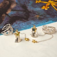 星たちとおばけのイヤーカフ【受注制作 1ヶ月以内に発送】