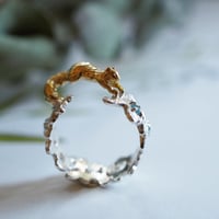 りすとこもれびのリング【受注制作 1ヶ月以内に発送】