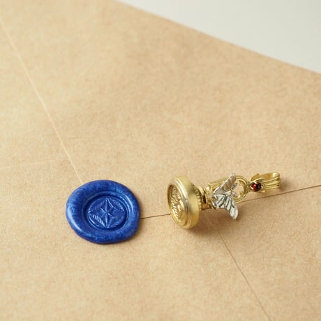 シーリングスタンプのペンダント【受注制作 1ヶ月以内に発送】