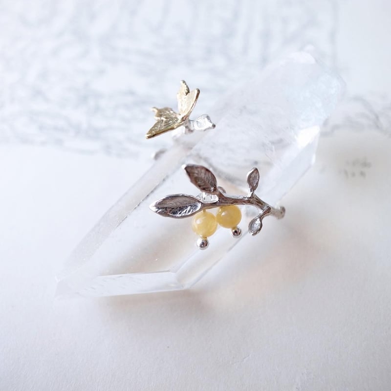 ちょうちょリング(しゃぼんフラワー) ちょうちょリング(しゃぼんフラワー)