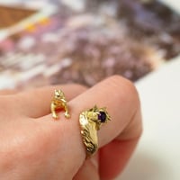 おおかみと星のリング 【受注制作 1ヶ月以内に発送】