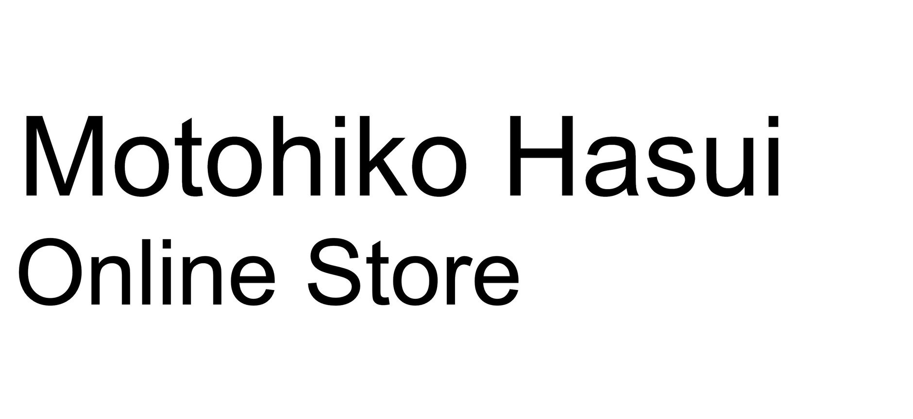 Motohiko Hasui Online Store