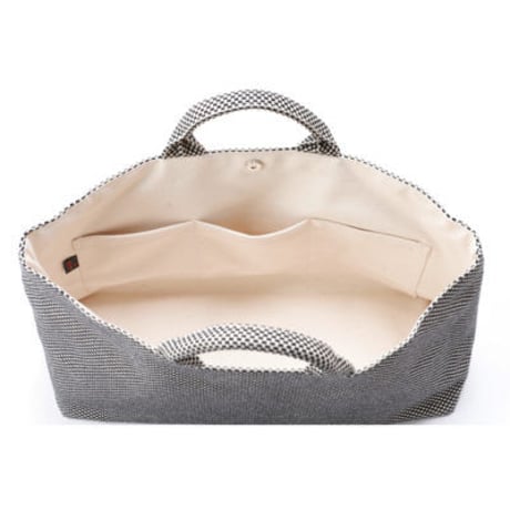 sasicco 舟形トート ブルーグレー | フナガタトート | 三河木綿 刺子織 | タネイ | 柔道着のカバン | funagata tote | blue gray