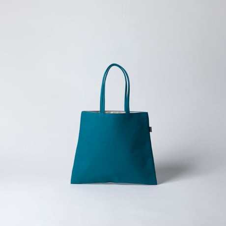 sasicco Trape Tote Mini – White & Black Checkered, Mikawa Sashiko Cotton with Judo Fabric Handles