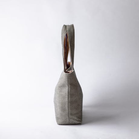 【完売・製造終了】sasicco 縞バッグ 赤 | シマバッグ | 三河木綿 刺子織 | タネイ | 柔道着のカバン | shima bag | red