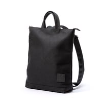 sasicco ポートサイドリュック 黒 | 三河木綿 刺子織 | タネイ | 柔道着のカバン | port side ruck sack | black