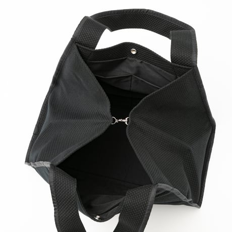 sasicco アーバントート 黒 | 三河木綿 刺子織 | タネイ | 柔道着のカバン | urban tote | l black