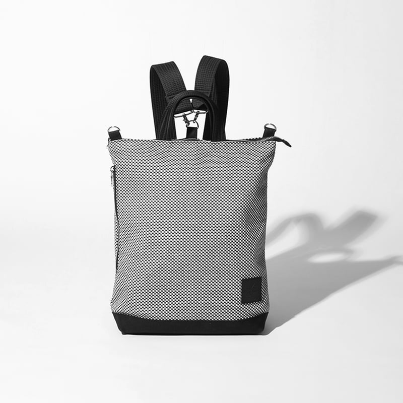 sasicco ポートサイド3WAYバッグ 赤 | 三河木綿 刺子織 | タネイ