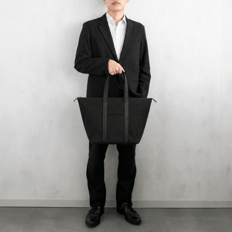 【新商品】sasicco スタイリストバッグ M 黒 | 三河木綿 刺子織 | タネイ | 柔道着のカバン | stylist bag M | black