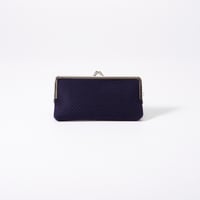 【完売・製造終了】がま口四角　紺