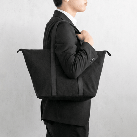 【新商品】sasicco スタイリストバッグ M 黒 | 三河木綿 刺子織 | タネイ | 柔道着のカバン | stylist bag M | black