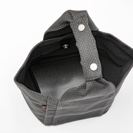 sasicco サイコロバッグ グレー | 三河木綿 刺子織 | タネイ | 柔道着のカバン | dice bag | grey