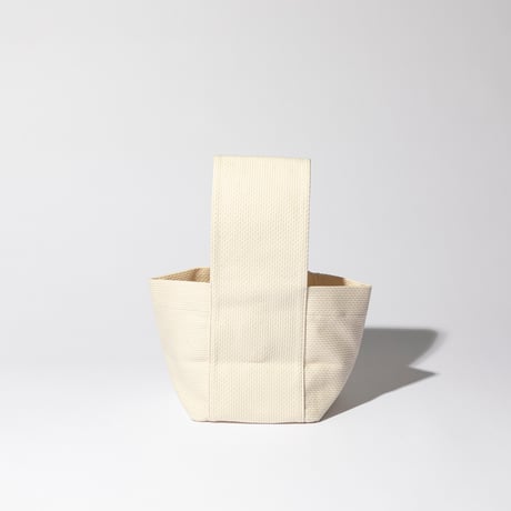 sasicco サイコロバッグ 白 | 三河木綿 刺子織 | タネイ | 柔道着のカバン | dice bag | white