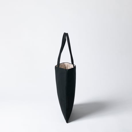 sasicco Trape Tote Mini – White & Black Checkered, Mikawa Sashiko Cotton with Judo Fabric Handles