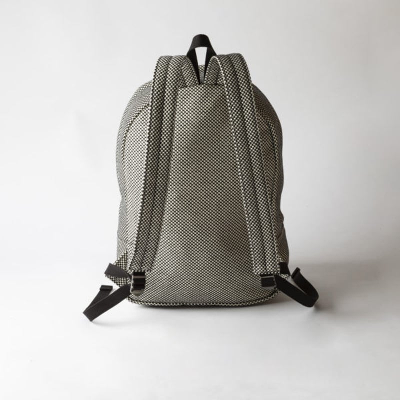 sasicco リュック 白と黒の市松 | 三河木綿 刺子織 | タネイ | 柔道着