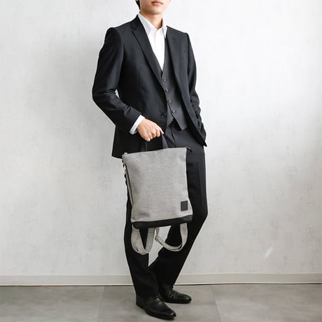 sasicco ポートサイドリュック 白と黒の市松 | 三河木綿 刺子織 | タネイ | 柔道着のカバン | port side ruck sack | white & black