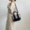 sasicco OBIトートナノ2way 白と黒の市松 | オビトートナノ | 三河木綿 刺子織 | 柔道着のカバン | obi tote nano 2way bag | white & black