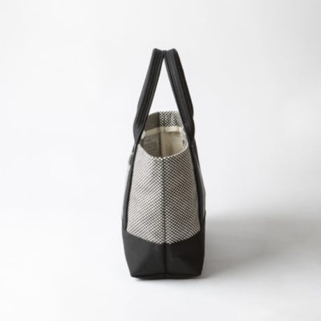 sasicco OBI Tote Mini – White, Mikawa Sashiko Cotton with Judo Fabric Handles