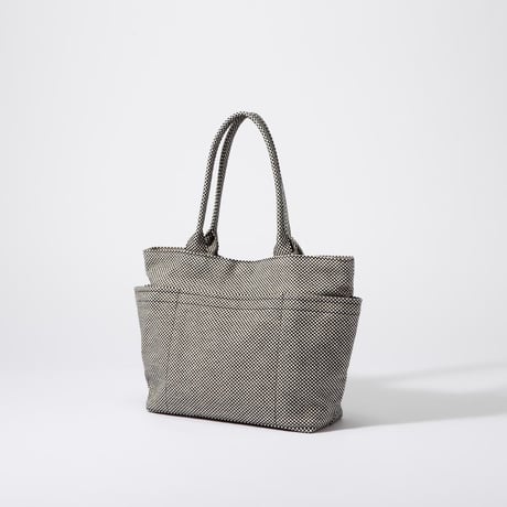 【完売・製造終了】sasicco ポッシュトートL 赤 | 三河木綿 刺子織 | タネイ | 柔道着のカバン | poche tote L | red