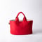 sasicco オーバルトート 赤 | 三河木綿 刺子織 | タネイ | 柔道着のカバン | oval tote | red