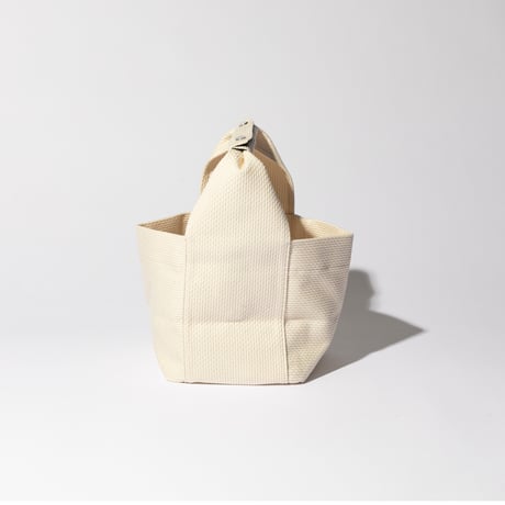 sasicco サイコロバッグ 白 | 三河木綿 刺子織 | タネイ | 柔道着のカバン | dice bag | white