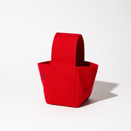 sasicco サイコロバッグ 赤 | 三河木綿 刺子織 | タネイ | 柔道着のカバン | dice bag | red