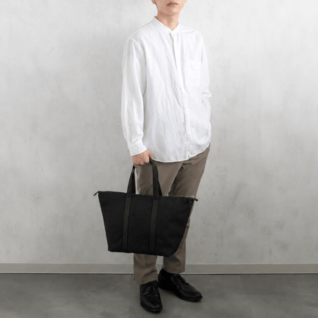 【新商品】sasicco スタイリストバッグ M 黒 | 三河木綿 刺子織 | タネイ | 柔道着のカバン | stylist bag M | black