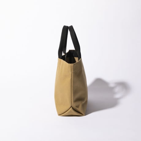 sasicco sasicco Tote – Khaki, Mikawa Sashiko Cotton with Judo Fabric Handles
