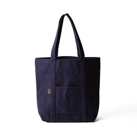 【完売・製造終了】sasicco トート50 紺 | 三河木綿 刺子織 | タネイ | 柔道着のカバン | tote 50 | navy blue
