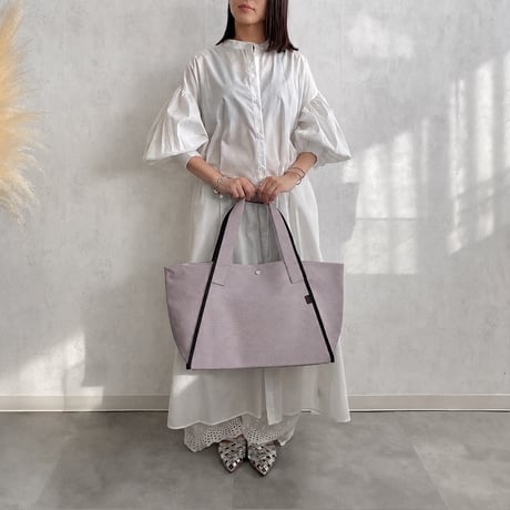 【完売・製造終了】sasicco アーバントート ラベンダー | 三河木綿 刺子織 | タネイ | 柔道着のカバン | urban tote | lavender
