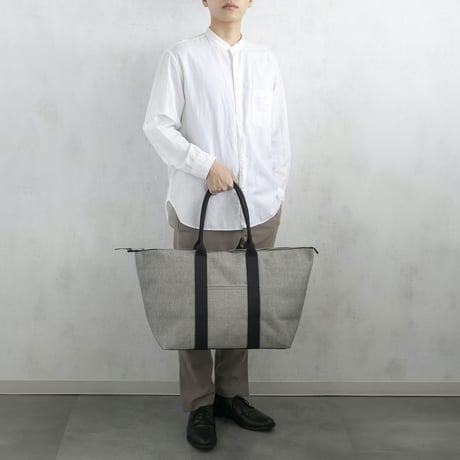 【新商品】sasicco スタイリストバッグ L 白と黒の市松 | 三河木綿 刺子織 | タネイ | 柔道着のカバン | stylist bag L | white & black