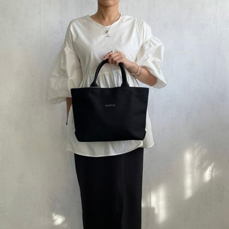 sasicco sasicco Tote – Gray, Mikawa Sashiko Cotton with Judo Fabric Handles