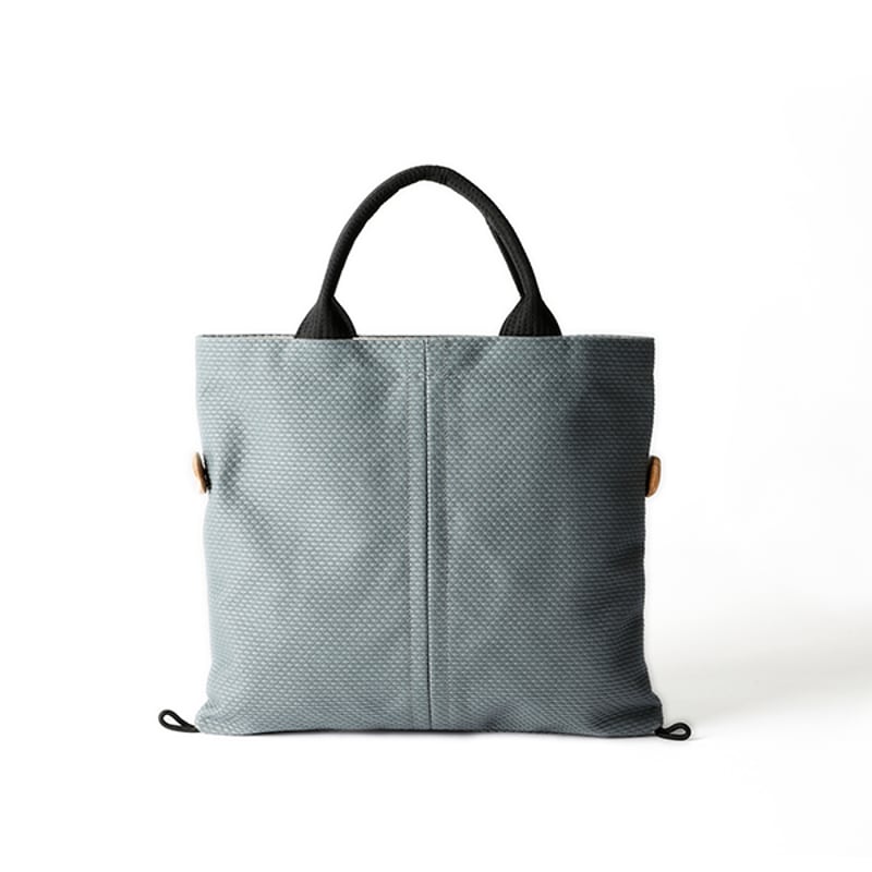 ゴン助様♡22ファブリック 丸底ハンドバッグ ショルダー2way 完売・製造終了】sasicco コンテバッグ 白と黒の市松 | 三河木綿 刺子