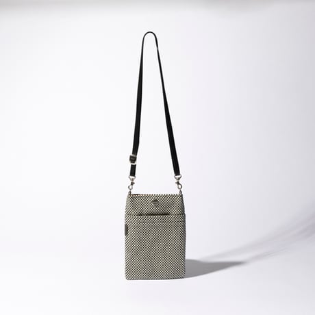 sasicco スマホショルダー カーキ | 三河木綿 刺子織 | タネイ | 柔道着のカバン | smart phone shoulder bag | khaki