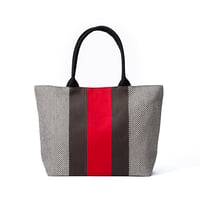 sasicco レイトート 白と黒の市松 | 三河木綿 刺子織 | タネイ | 柔道着のカバン | ray tote | white & black