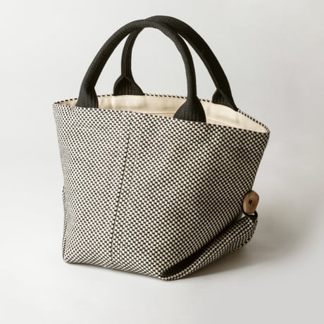 【完売・製造終了】sasicco コンテバッグ 黒 | 三河木綿 刺子織 | タネイ | 柔道着のカバン | conte bag | black