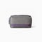 sasicco ポーチ 紫ライン | 三河木綿 刺子織 | タネイ | 柔道着のポーチ | pouch | white & black with purple line