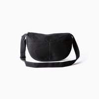 sasicco リーフショルダー 黒 | 三河木綿 刺子織 | タネイ | 柔道着のカバン | leaf shoulder bag | black