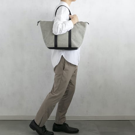 【新商品】sasicco スタイリストバッグ M 白と黒の市松 | 三河木綿 刺子織 | タネイ | 柔道着のカバン | stylist bag M | white & black