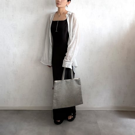 sasicco Trape Tote Mini – Turquoise, Mikawa Sashiko Cotton with Judo Fabric Handles