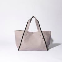 sasicco Urban Tote – Lavender, Mikawa Sashiko Cotton with Judo Fabric Handles